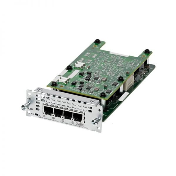NIM-4FXO 4-port Network Interface Module - FXO (Universal)